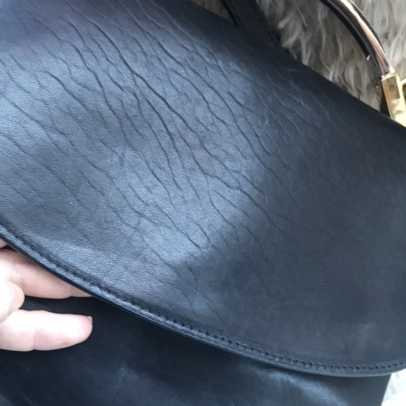 Cynthia Rowley Black Leather Bag - Picture 9 of 16
